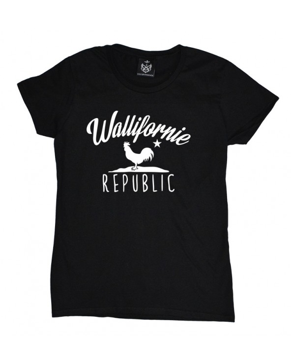 wallifornie-republic t-shirt