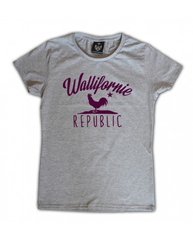 wallifornie-republic t-shirt