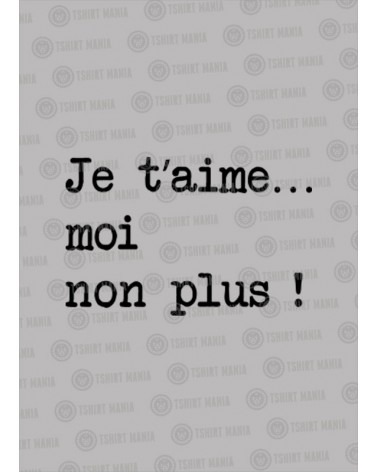 je t'aime moi non plus