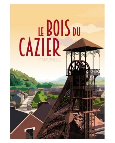 Poster Bois du Cazier