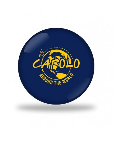 Carolo around the world Badge