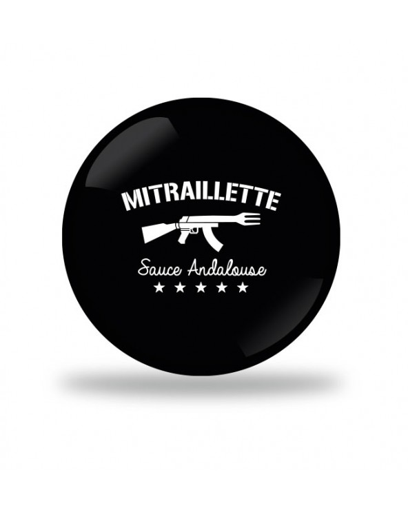 Mitraillette Badge